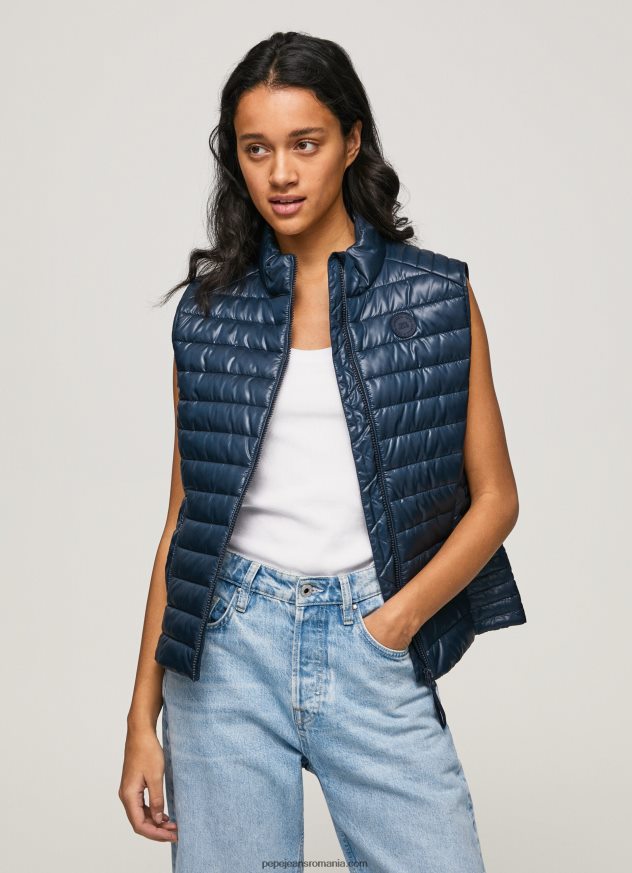 vestă căptușită cu plasture din cauciuc femei Pepe Jeans dulwich 6Z0R46118 - imagine 2
