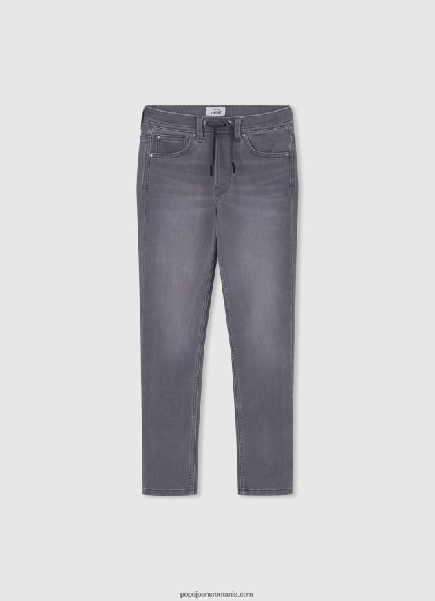 blugi archie cu talie medie relaxed fit băiat Pepe Jeans denim 6Z0R461575