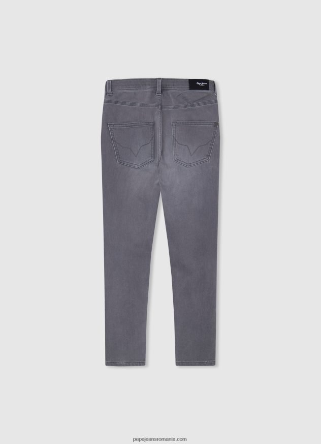blugi archie cu talie medie relaxed fit băiat Pepe Jeans denim 6Z0R461575