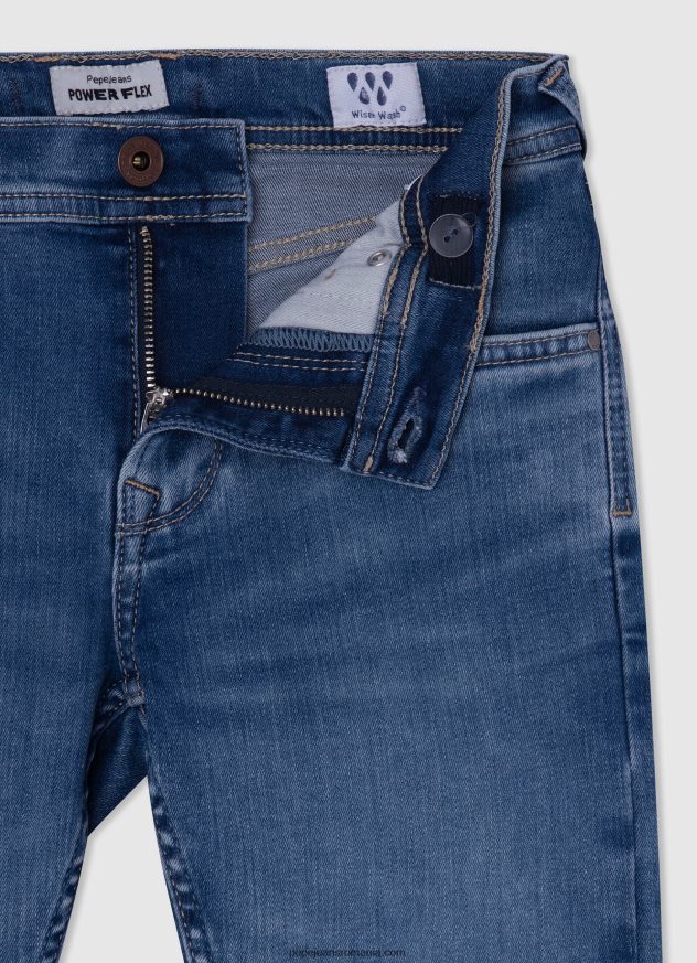în sfârșit blugi skinny cu talie joasă băiat Pepe Jeans denim 6Z0R461577