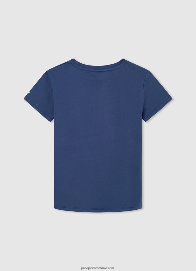 tricou cu imprimeu cu logo băiat Pepe Jeans jarman 6Z0R461641