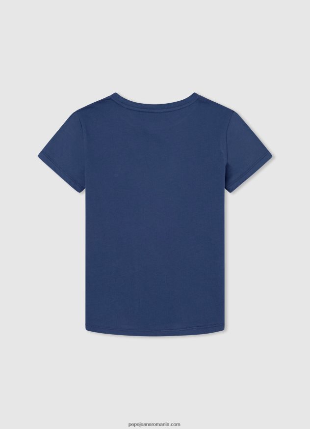tricou cu imprimeu cu logo băiat Pepe Jeans jarman 6Z0R461648