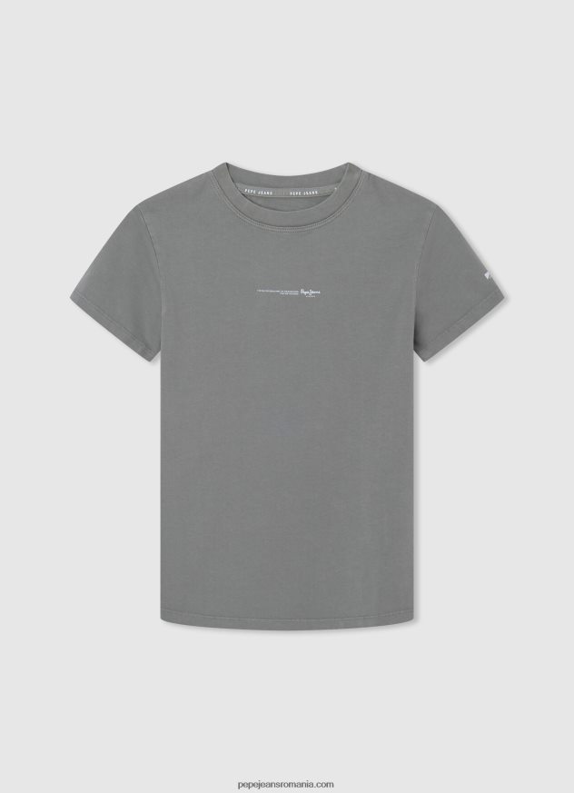 tricou cu imprimeu pentru motociclete băiat Pepe Jeans alb 6Z0R461644