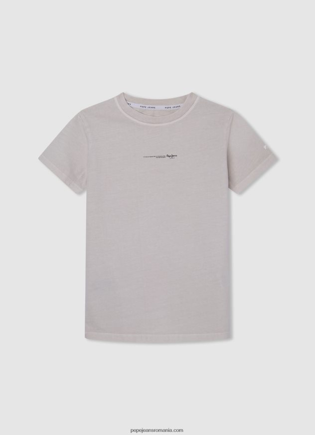 tricou imprimat peste tot băiat Pepe Jeans alb 6Z0R461627