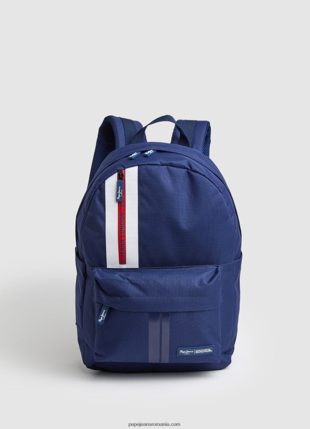 rucsac din material textil cu detalii de linie bărbați Pepe Jeans jarman 6Z0R461293