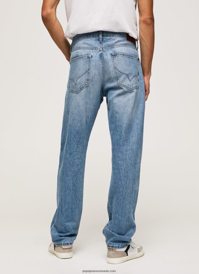 blugi byron cu talie medie relaxed fit bărbați Pepe Jeans denim 6Z0R46811