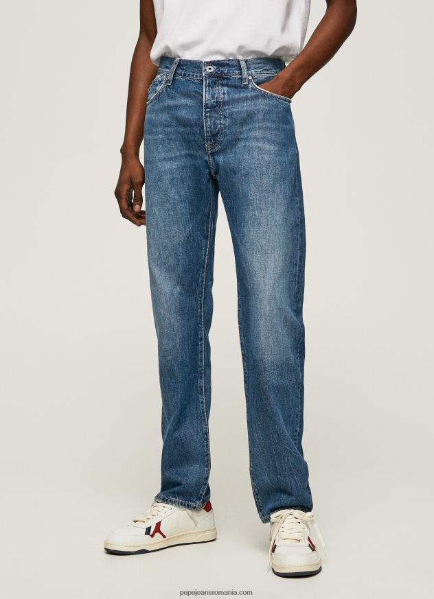 blugi byron cu talie medie relaxed fit bărbați Pepe Jeans denim 6Z0R46813