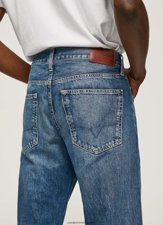 blugi byron cu talie medie relaxed fit bărbați Pepe Jeans denim 6Z0R46813