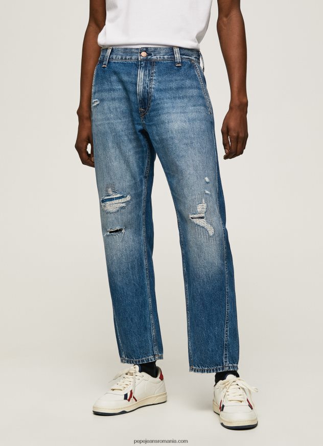 blugi cade cu talie medie relaxed fit bărbați Pepe Jeans denim 6Z0R46812
