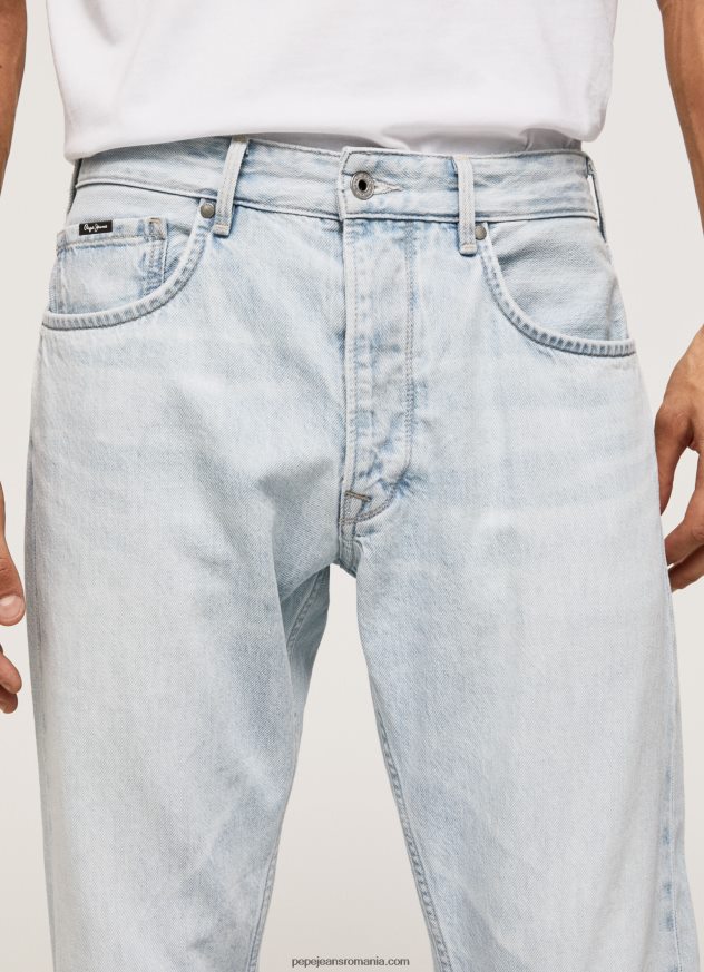 blugi callen cu talie medie relaxed fit bărbați Pepe Jeans denim 6Z0R46809