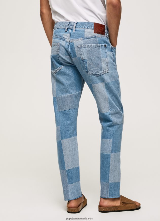 blugi callen relaxed fit cu talie medie bărbați Pepe Jeans denim 6Z0R46816