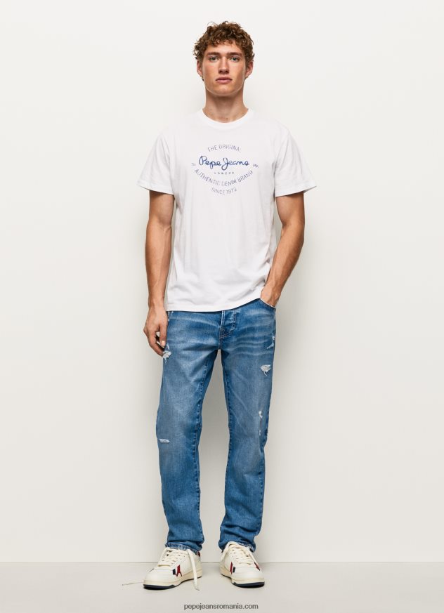 blugi cu talie lejeră Easton bărbați Pepe Jeans denim 6Z0R46819
