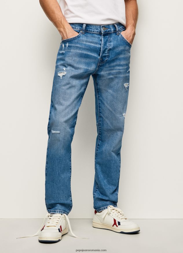 blugi cu talie lejeră Easton bărbați Pepe Jeans denim 6Z0R46819