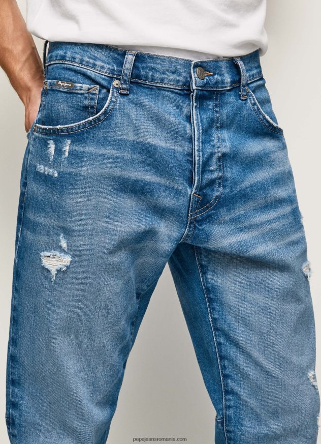 blugi cu talie lejeră Easton bărbați Pepe Jeans denim 6Z0R46819