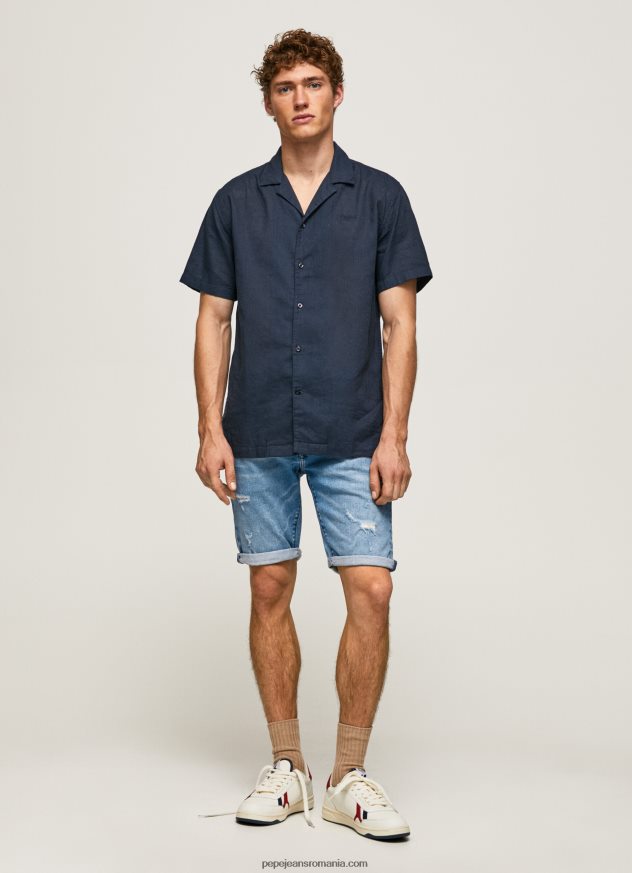 pantaloni scurți din denim stanley tapered fit bărbați Pepe Jeans denim 6Z0R46821