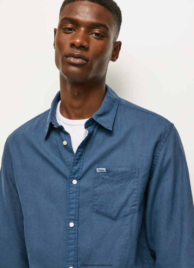 cămașă Parker cu mâneci lungi bărbați Pepe Jeans jarman 6Z0R461072