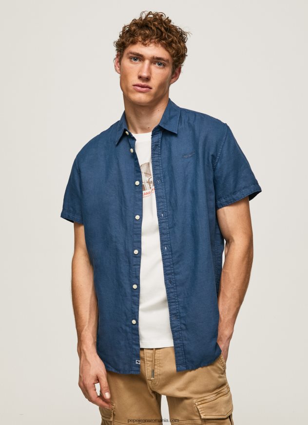 cămașă Parker cu mâneci scurte bărbați Pepe Jeans jarman 6Z0R461055