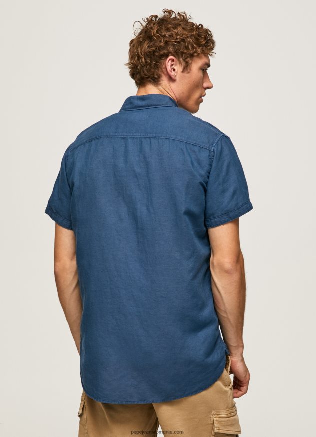 cămașă Parker cu mâneci scurte bărbați Pepe Jeans jarman 6Z0R461055