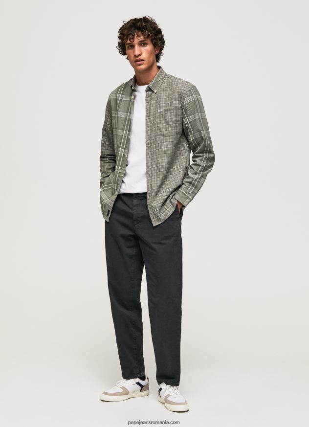 cămașă cu carouri mixte cu potrivire normală bărbați Pepe Jeans turnare 6Z0R461038