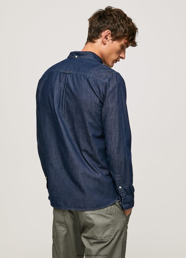 cămașă denim parton bărbați Pepe Jeans denim 6Z0R461035