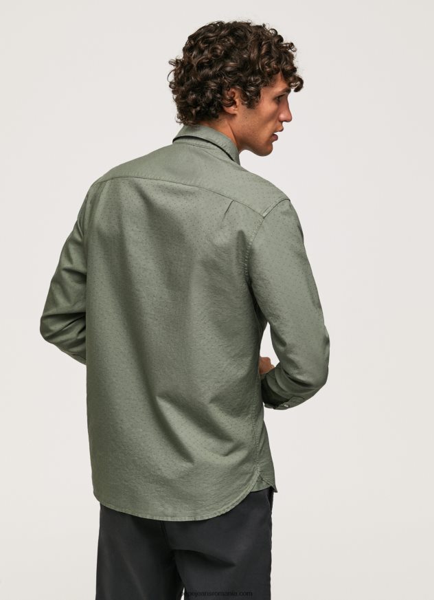 cămașă dobby cu potrivire obișnuită bărbați Pepe Jeans turnare 6Z0R461043