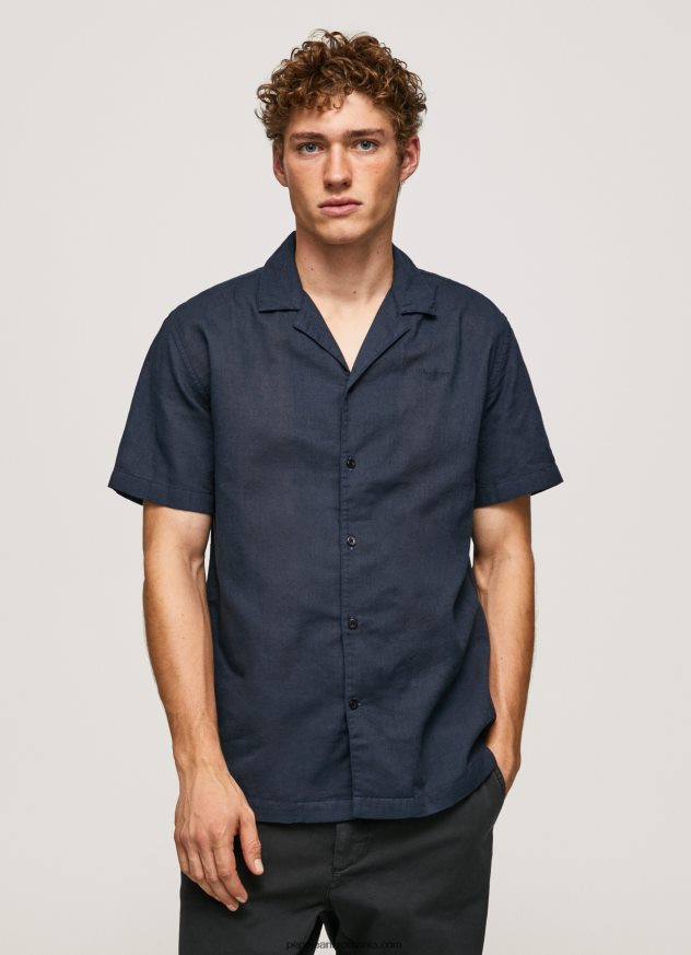 cămașă lastingham cu mâneci scurte bărbați Pepe Jeans dulwich 6Z0R461059