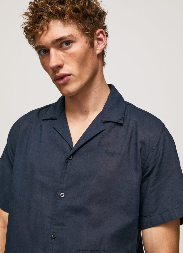 cămașă lastingham cu mâneci scurte bărbați Pepe Jeans dulwich 6Z0R461059