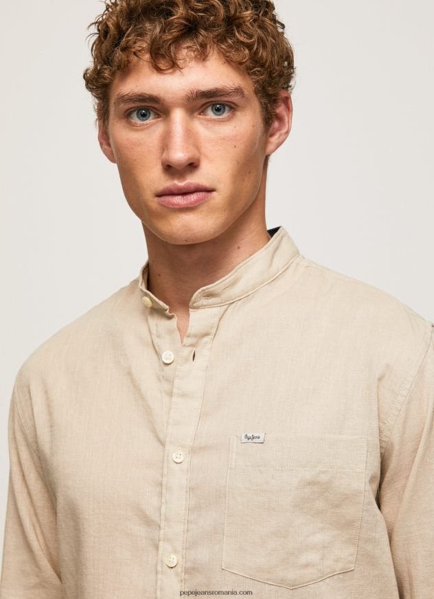 cămașă levenshulme cu ajustare regulată bărbați Pepe Jeans malţ 6Z0R461040