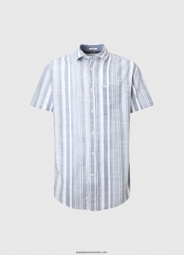 cămașă în dungi Luther slim fit bărbați Pepe Jeans jarman 6Z0R461056