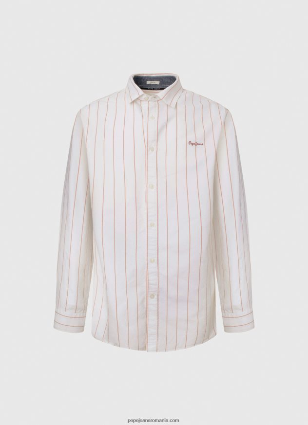 cămașă oxford lynton cu ajustare regulată bărbați Pepe Jeans alb 6Z0R461034