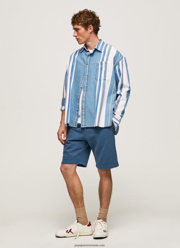 cămașă supradimensionată denim devon bărbați Pepe Jeans denim 6Z0R461021