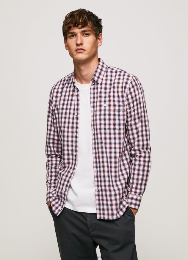 încărcă cămașă în carouri în două tonuri bărbați Pepe Jeans jarman 6Z0R461066