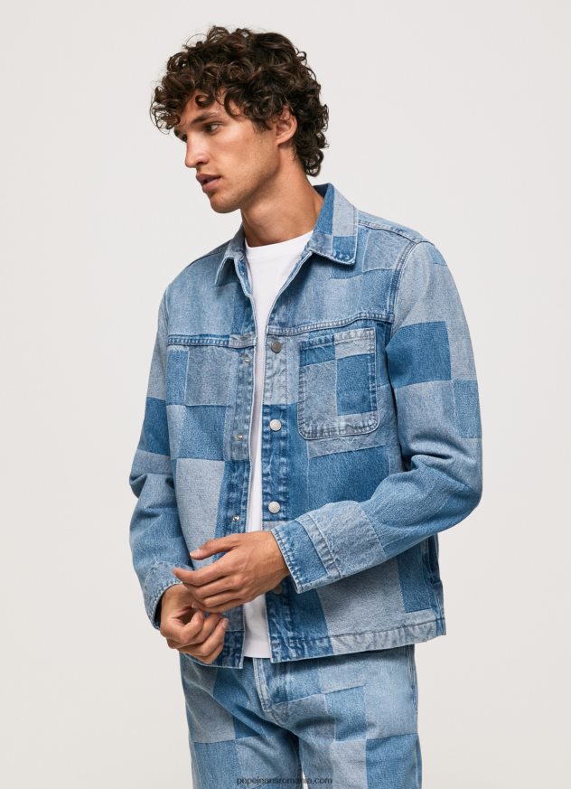 supracămașă denim relaxed fit bărbați Pepe Jeans denim 6Z0R46817