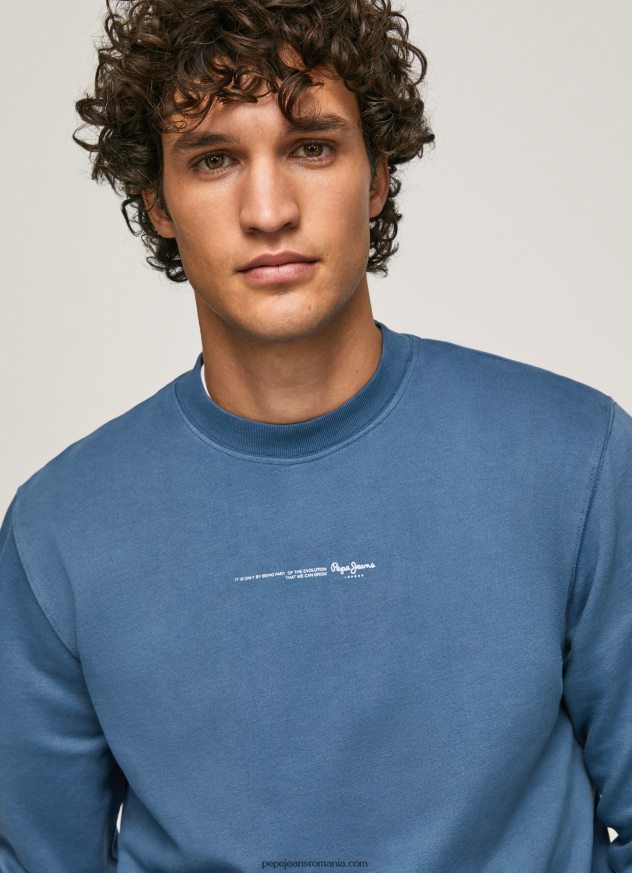 hanorac din bumbac imprimat cu logo bărbați Pepe Jeans jarman 6Z0R46907