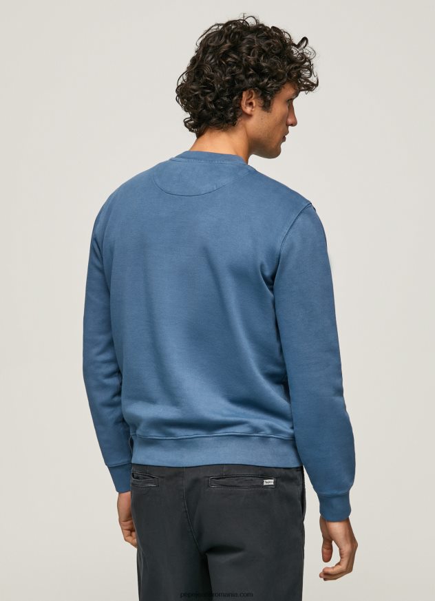 hanorac din bumbac imprimat cu logo bărbați Pepe Jeans jarman 6Z0R46907