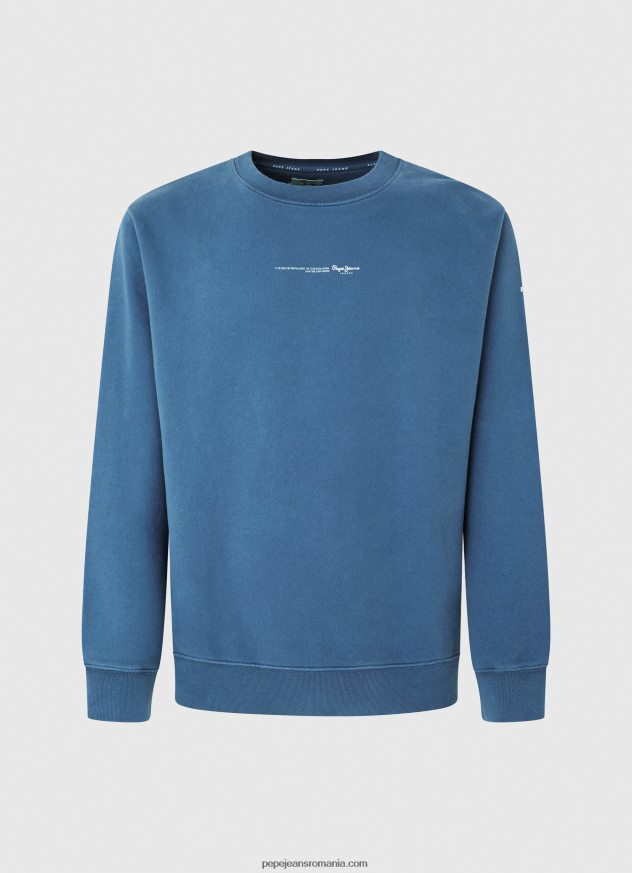 hanorac din bumbac imprimat cu logo bărbați Pepe Jeans jarman 6Z0R46907