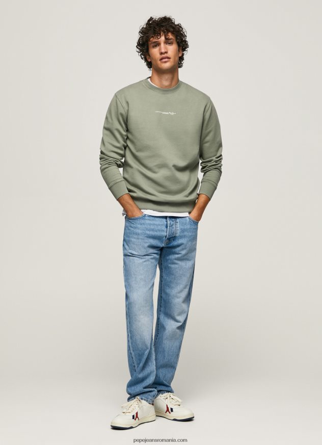 hanorac din bumbac imprimat cu logo bărbați Pepe Jeans turnare 6Z0R46908