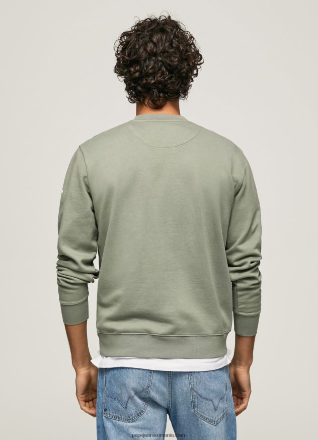 hanorac din bumbac imprimat cu logo bărbați Pepe Jeans turnare 6Z0R46908