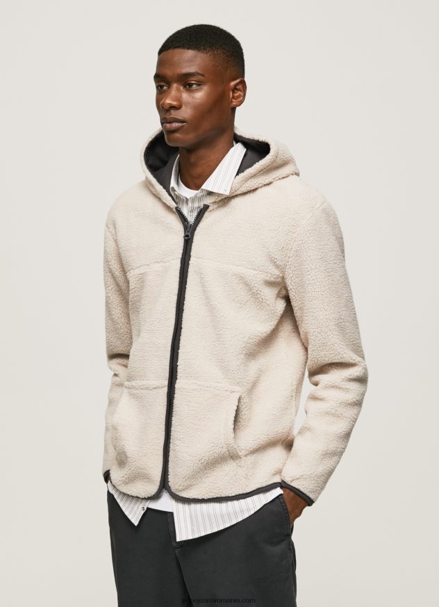jachetă sport de oaie bărbați Pepe Jeans piatră 6Z0R46870