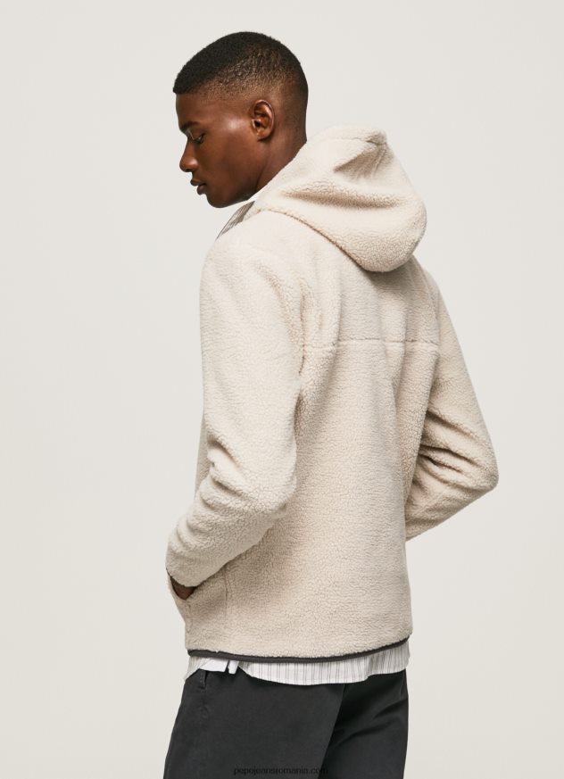 jachetă sport de oaie bărbați Pepe Jeans piatră 6Z0R46870