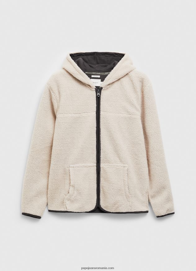 jachetă sport de oaie bărbați Pepe Jeans piatră 6Z0R46870