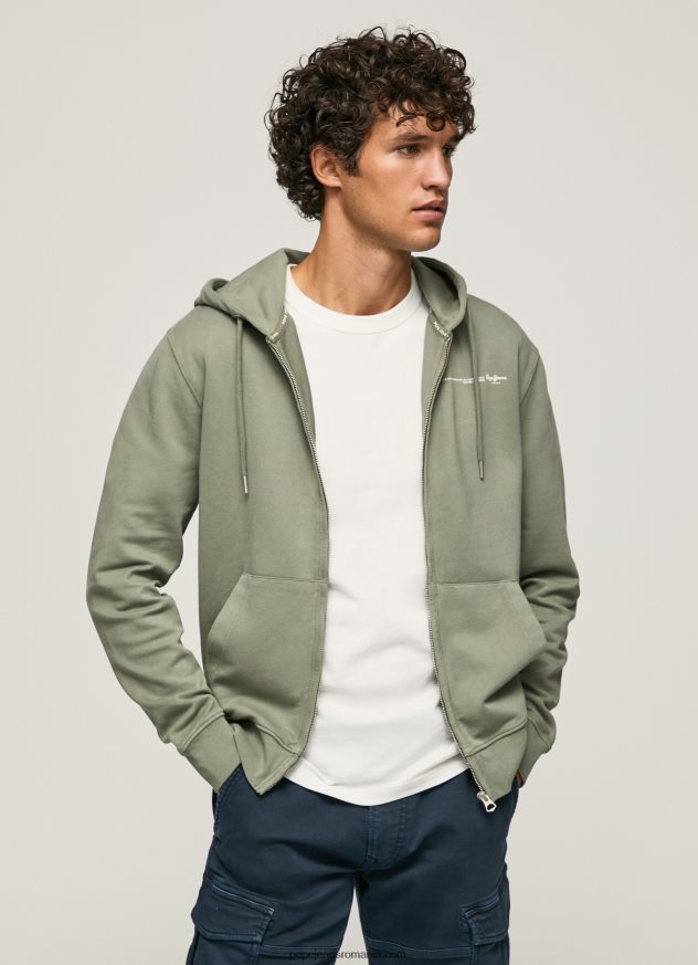 jumper cu logo cu fermoar bărbați Pepe Jeans turnare 6Z0R46912