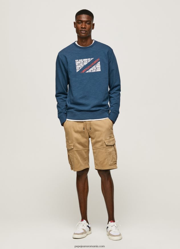 jumper cu logo-ul steagului bărbați Pepe Jeans jarman 6Z0R46891