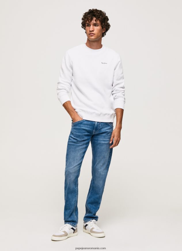 jumper de imprimare foto bărbați Pepe Jeans alb 6Z0R46867