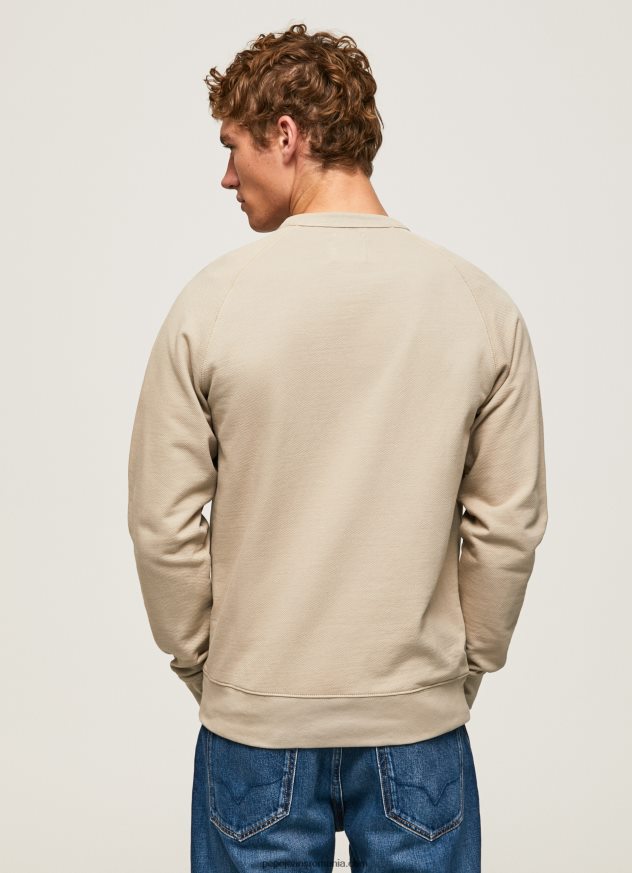 pulover cu imprimeu cu logo bărbați Pepe Jeans malţ 6Z0R46887