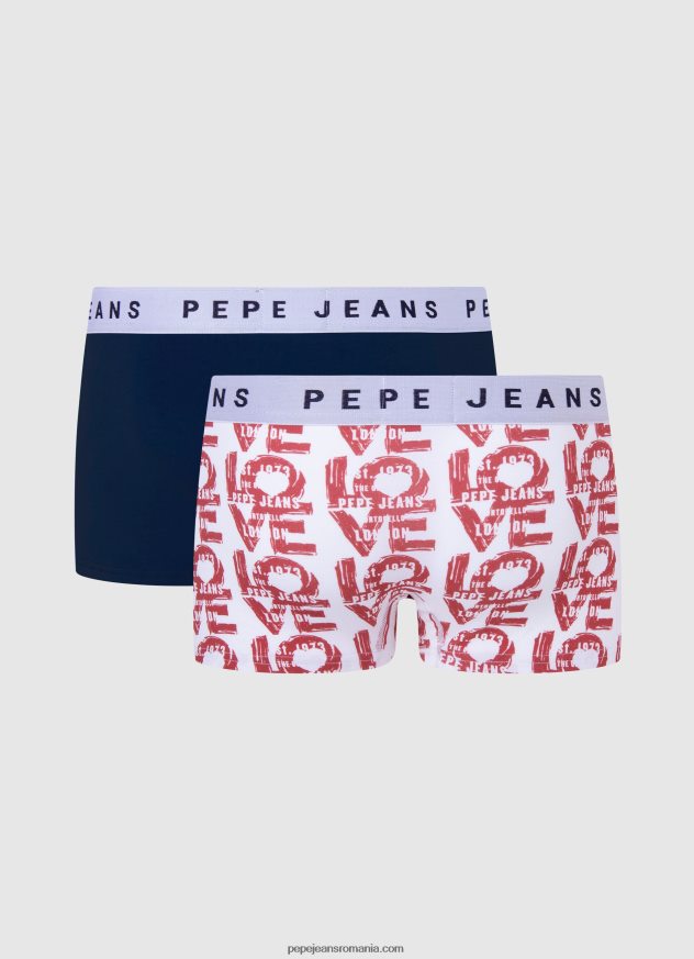 Pachet de 2 boxeri din bumbac elastic bărbați Pepe Jeans multi 6Z0R461151