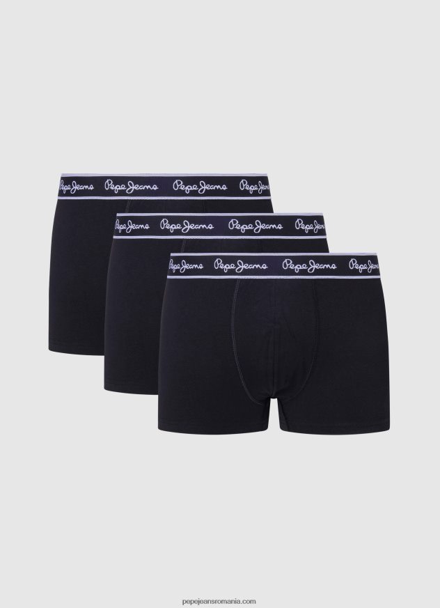 Pachet de 3 șosete lungi bărbați Pepe Jeans lemn de cedru 6Z0R461165