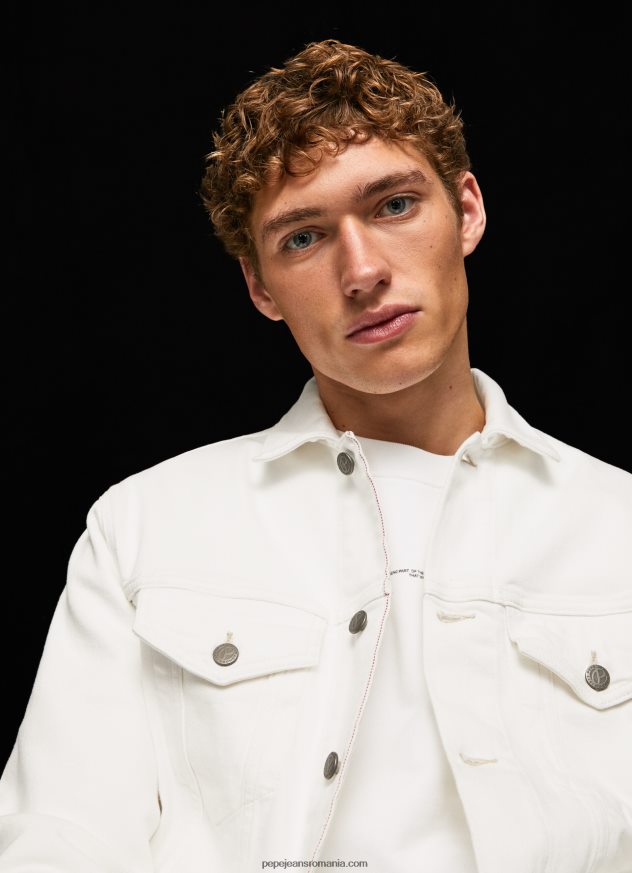 jachetă de denim cu potrivire obișnuită bărbați Pepe Jeans denim 6Z0R46847