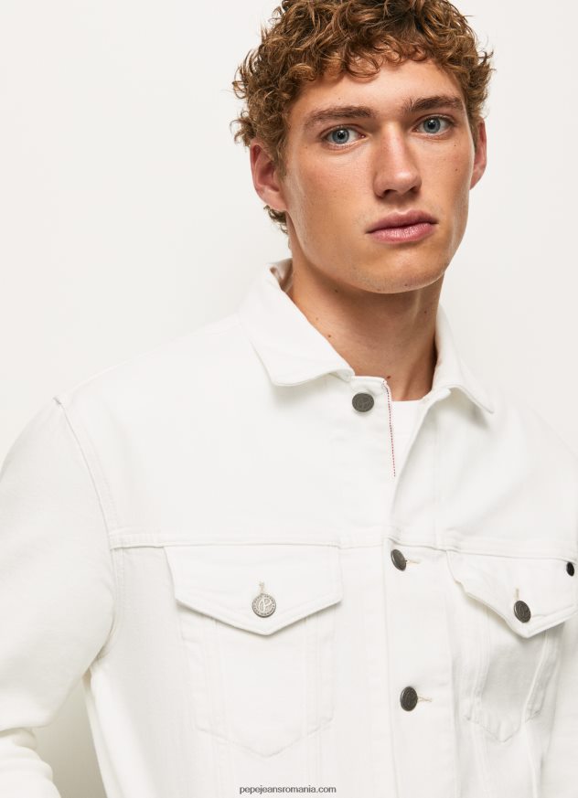 jachetă de denim cu potrivire obișnuită bărbați Pepe Jeans denim 6Z0R46847