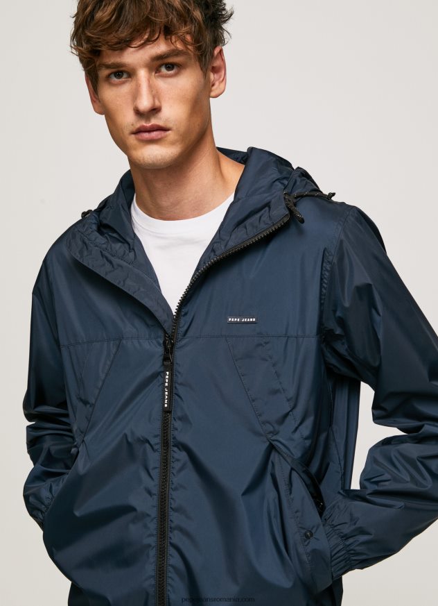 jachetă de vânt cu glugă bărbați Pepe Jeans dulwich 6Z0R46828